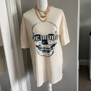 Oversized Skull T-shirt